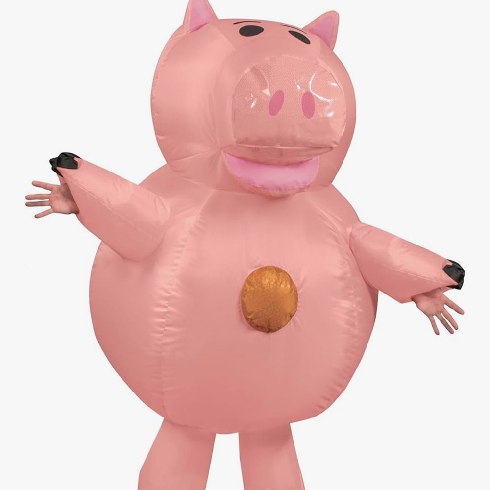 Disguise Toy Story Inflatable Hamm Pig Costume Unisex One size